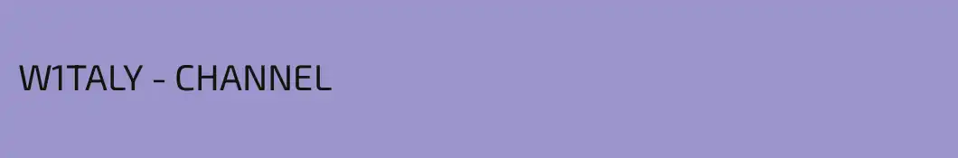 W1TALY - CHANNEL